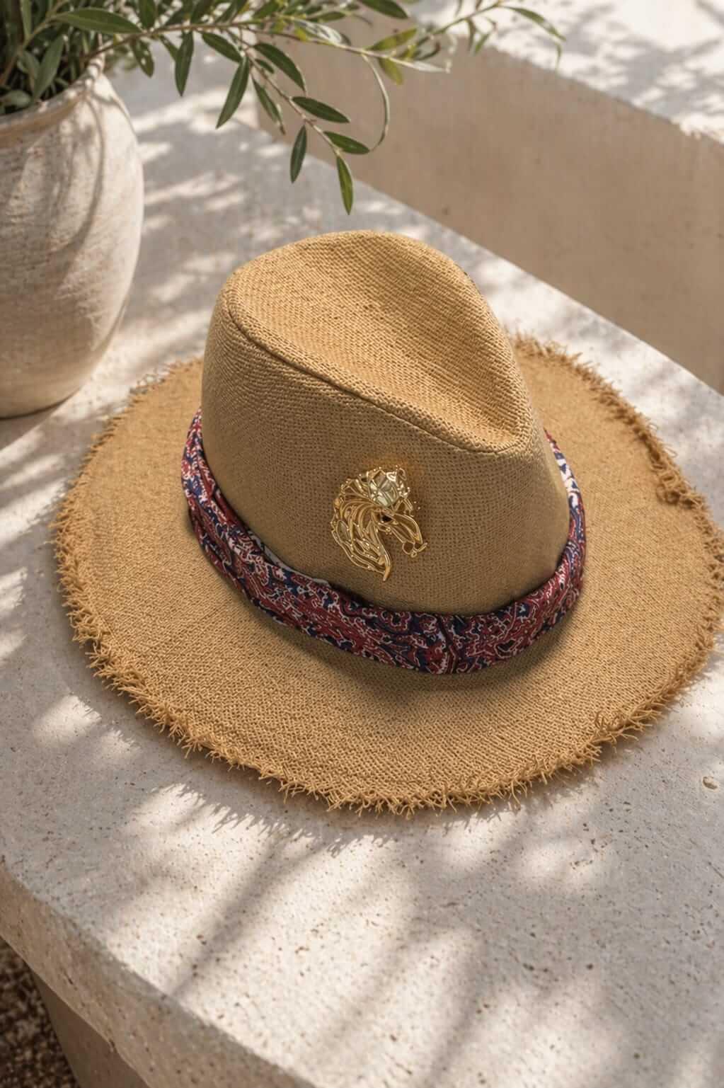 Amélie straw hat by Sapé