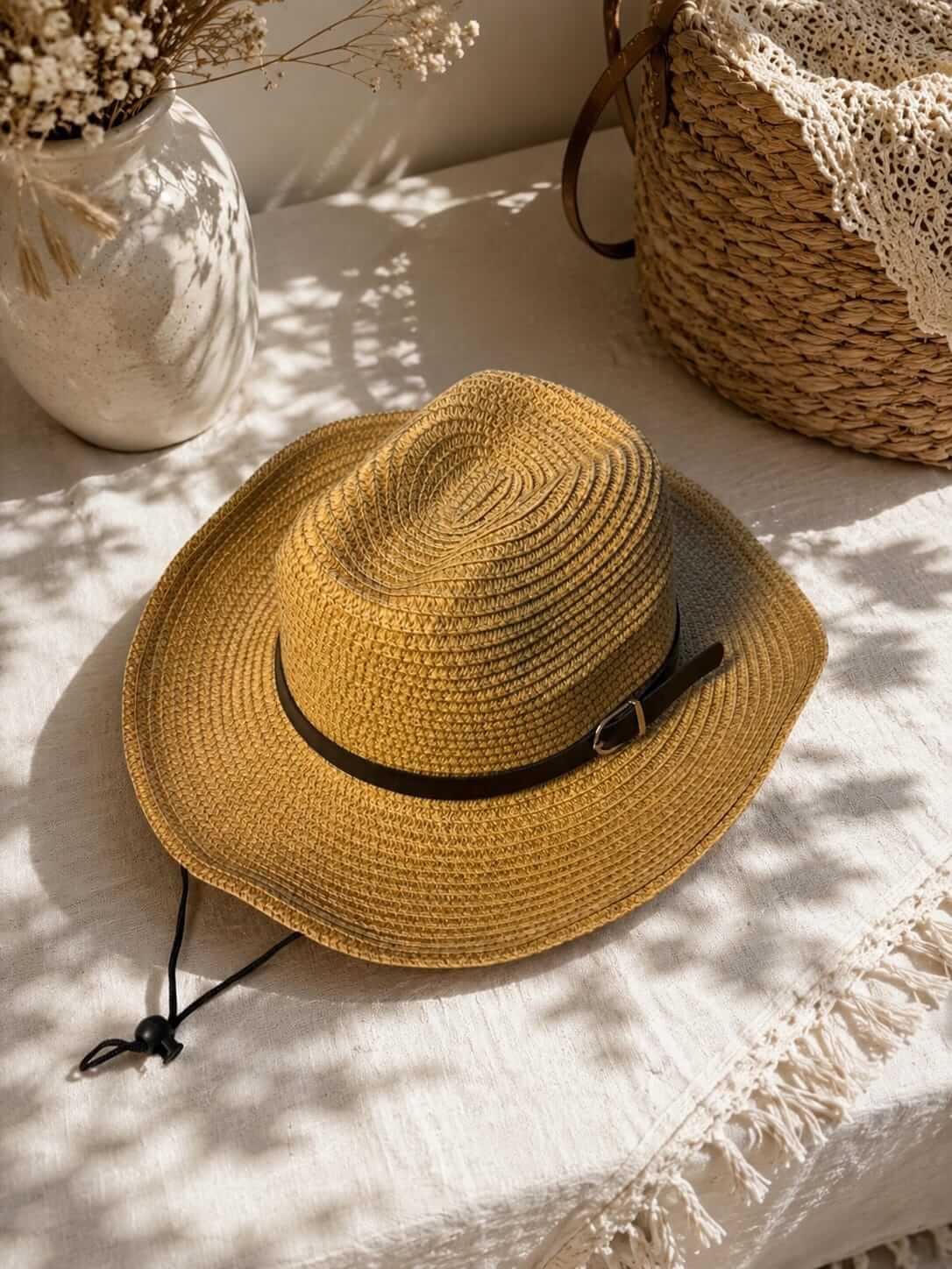 Ariel straw hat by Sapé