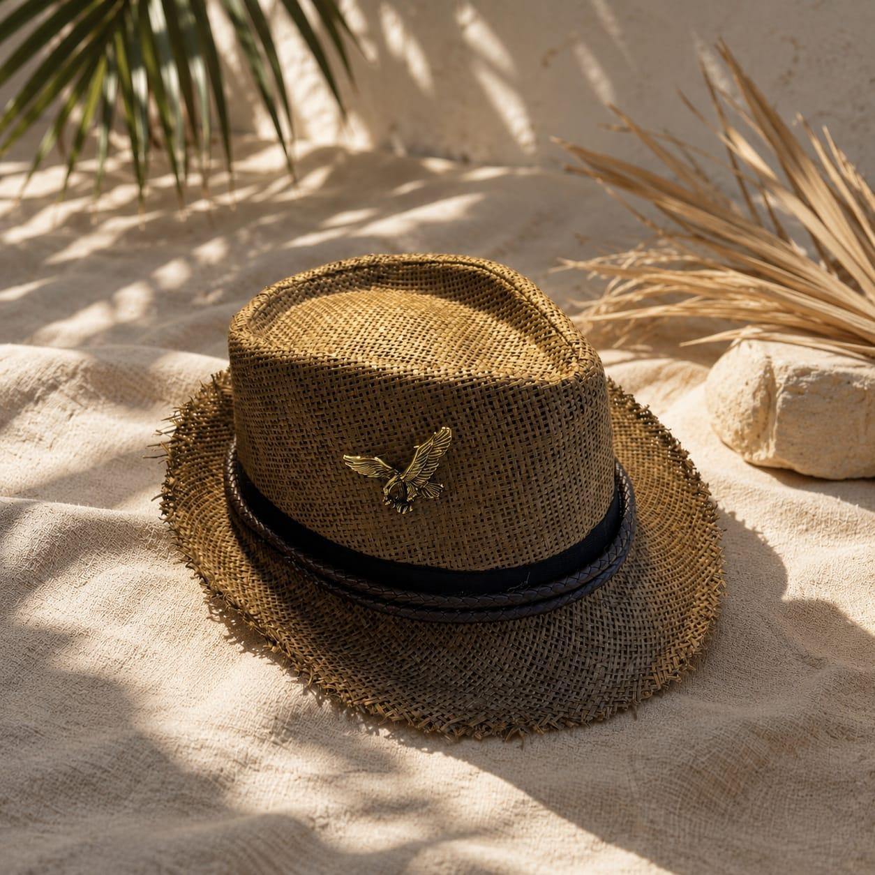 Arsène straw hat by Sapé