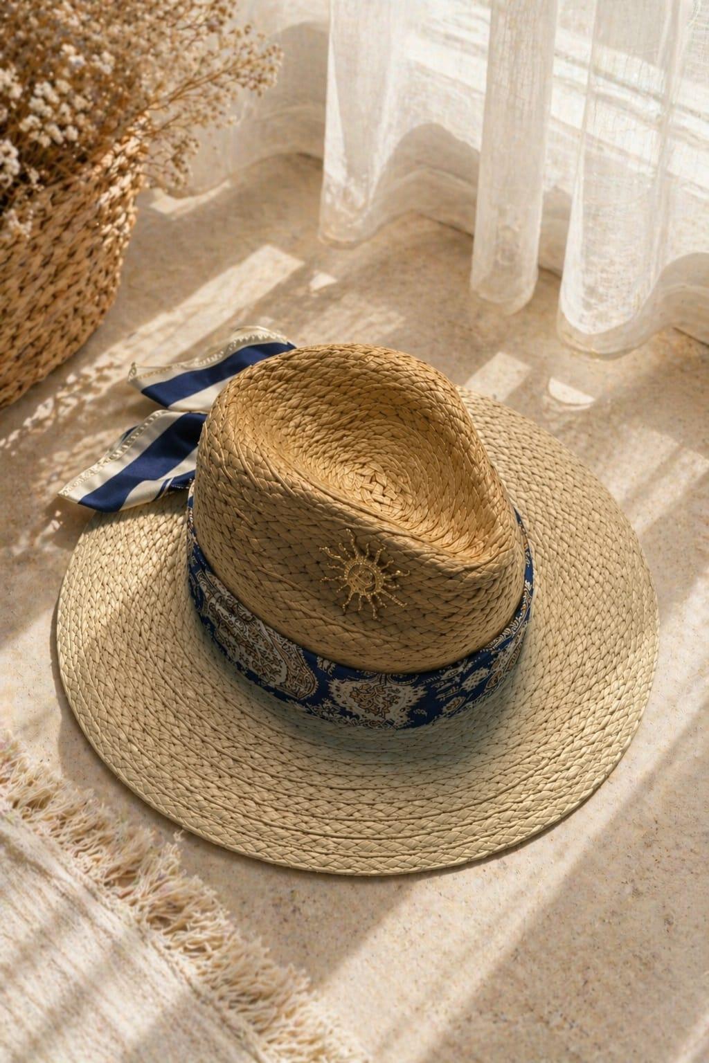 Brume straw hat by Sapé