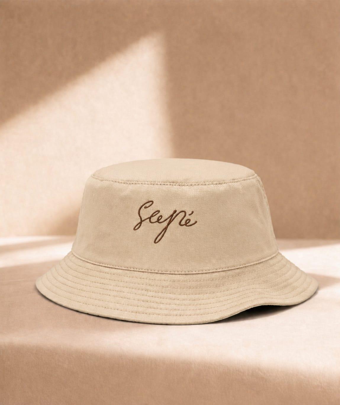 Beige Bucket Hat by Sapé
