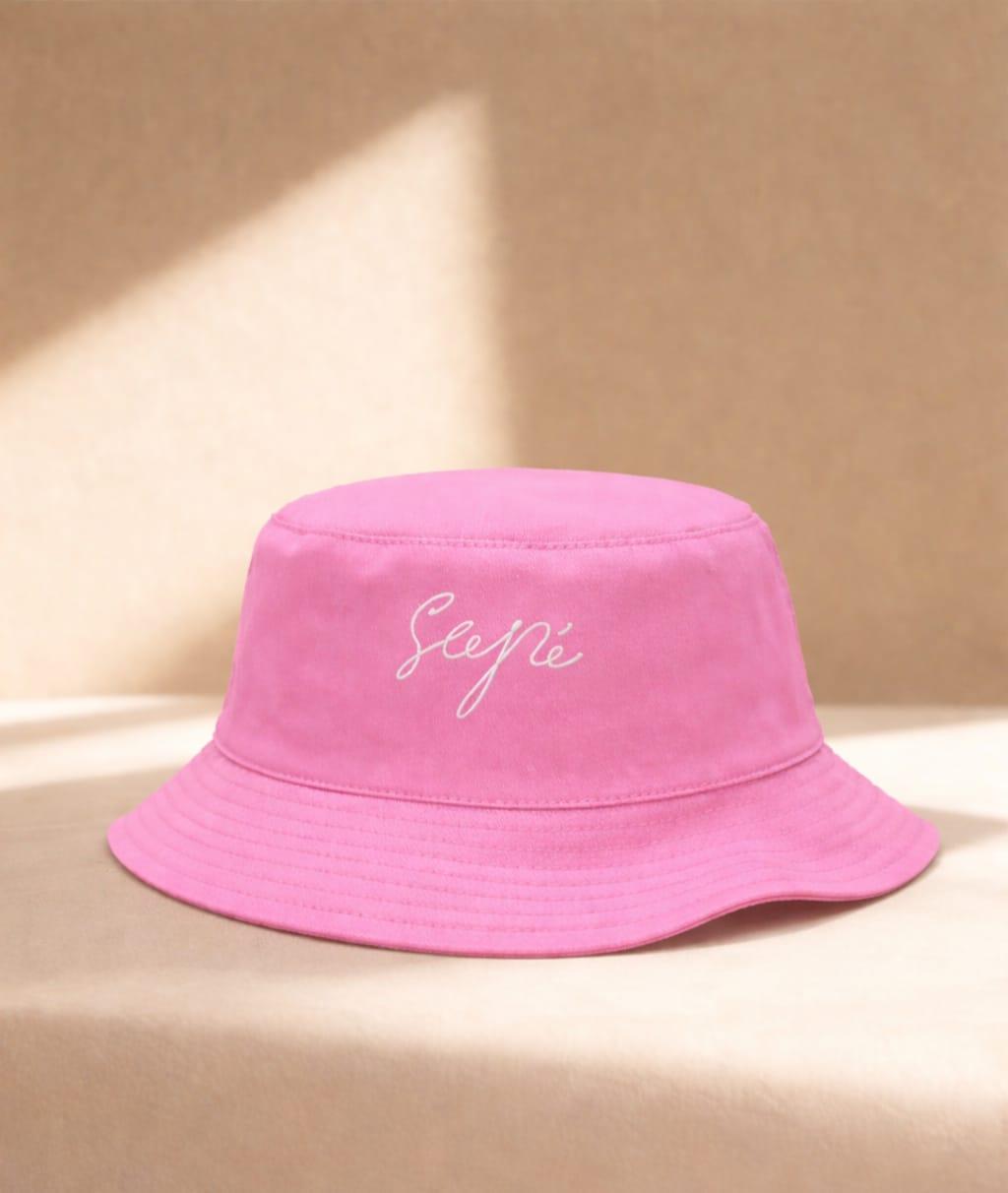 Pink Bucket Hat by Sapé