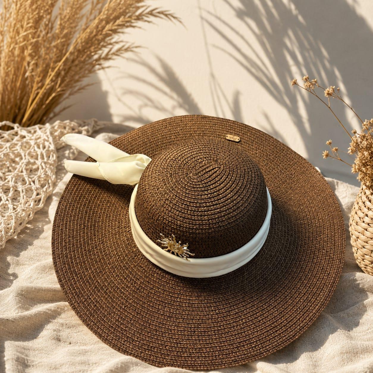 Capucine straw hat by Sapé