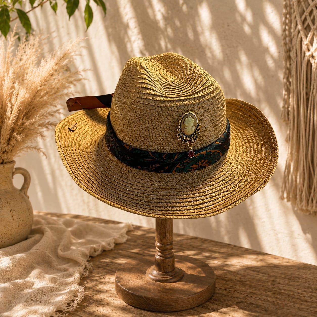 Caresse straw hat by Sapé