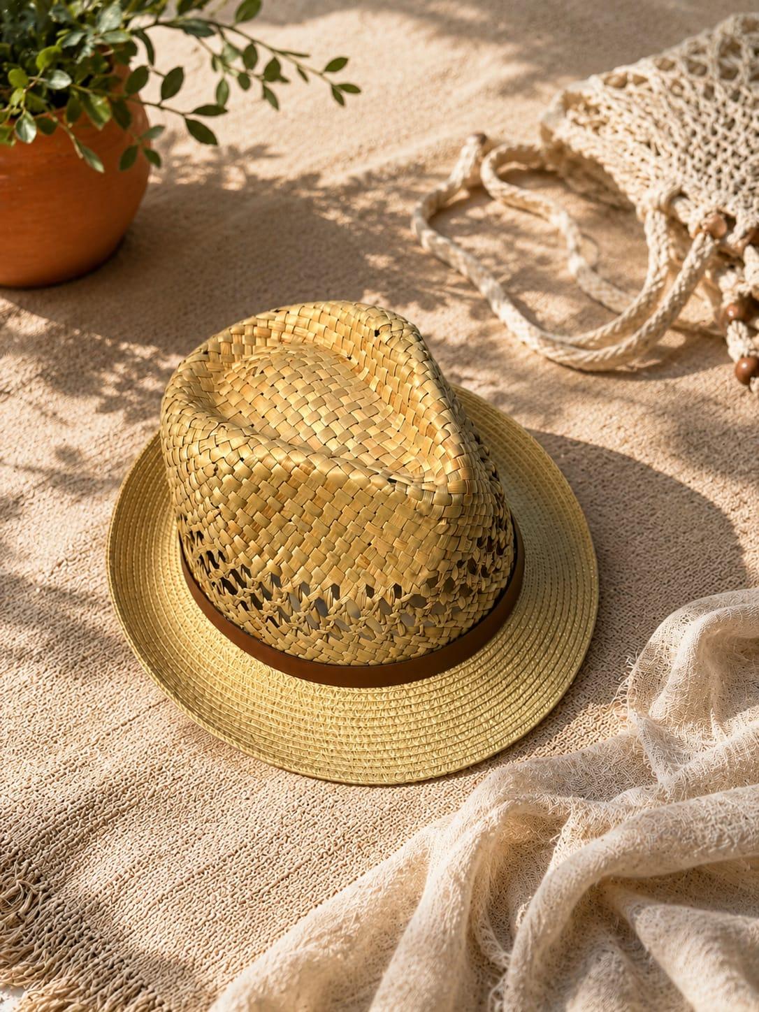 Célestin straw hat by Sapé
