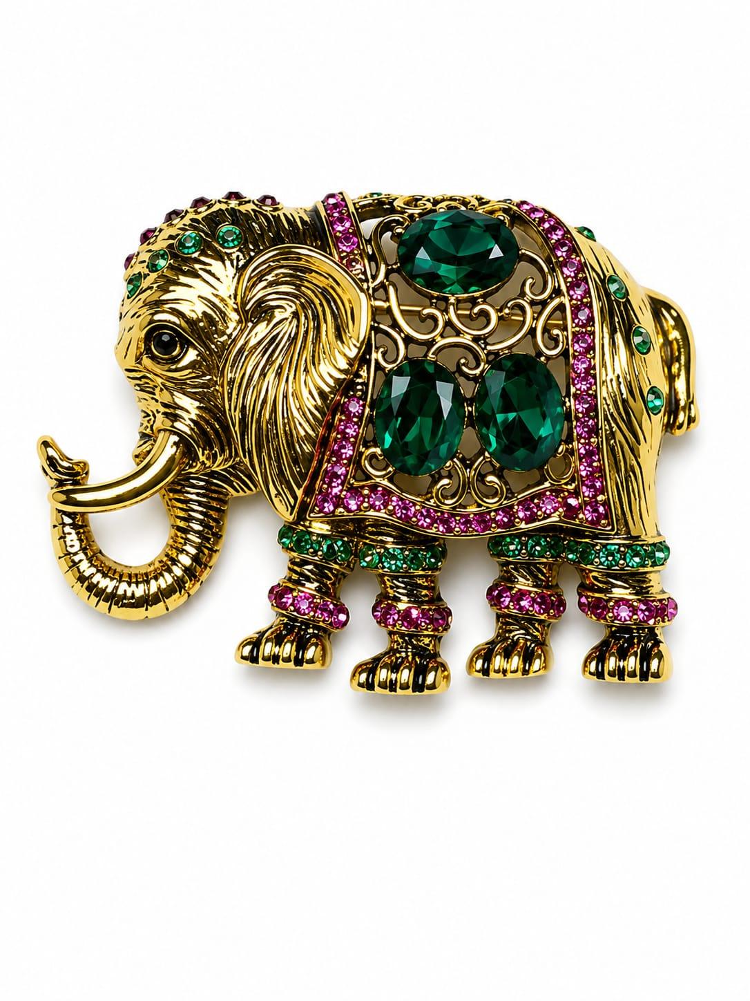 Elephant Brooch by Sapé