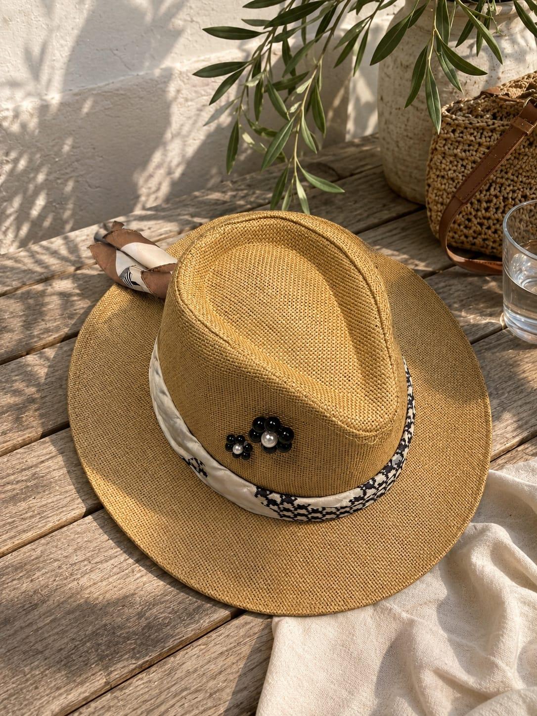 Erica straw hat by Sapé