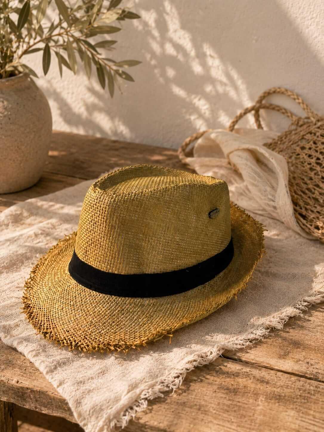 Lucien straw hat by Sapé