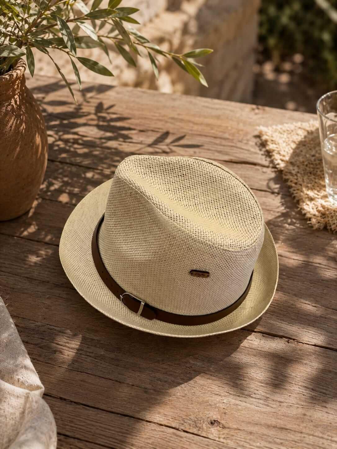 Mael straw hat by Sapé