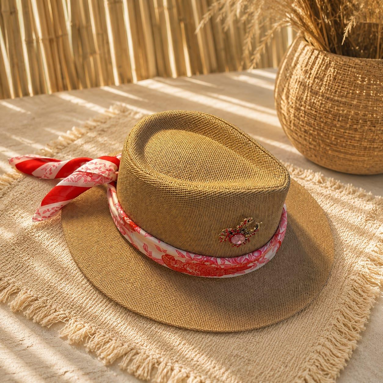 Marée straw hat by Sapé