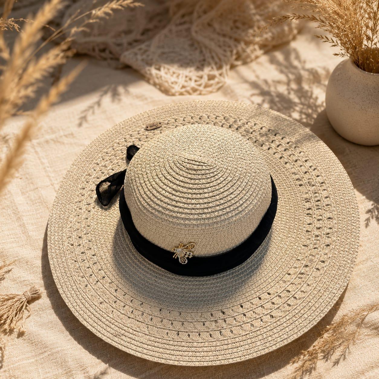 Mélisse straw hat by Sapé