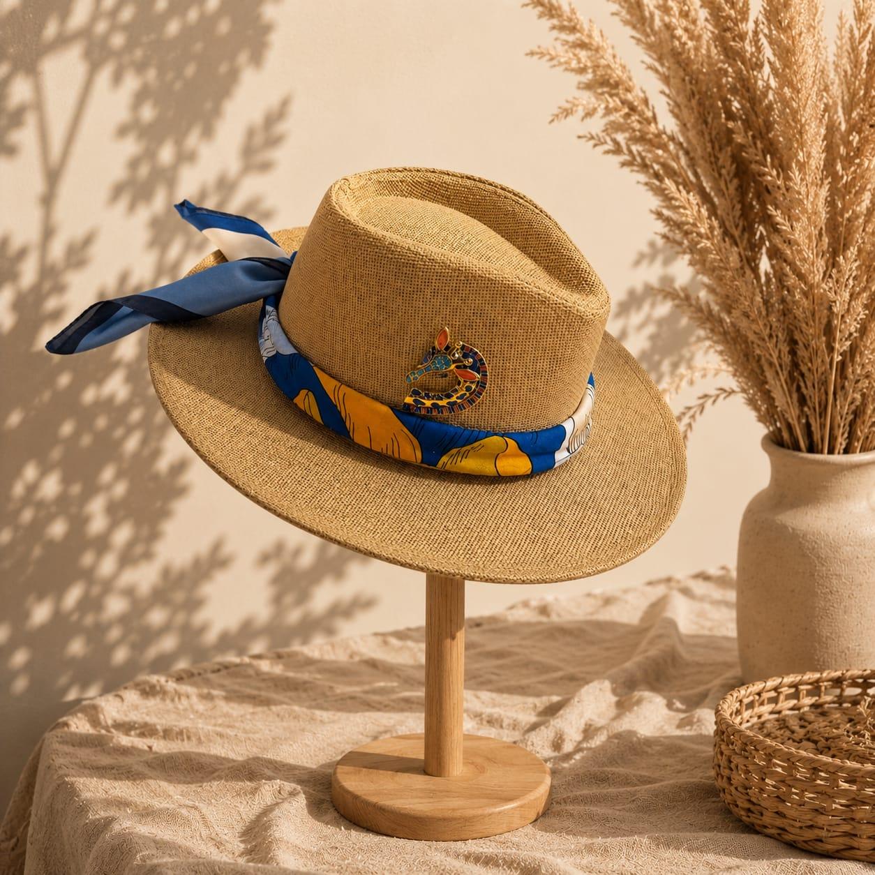 Mélusine straw hat by Sapé