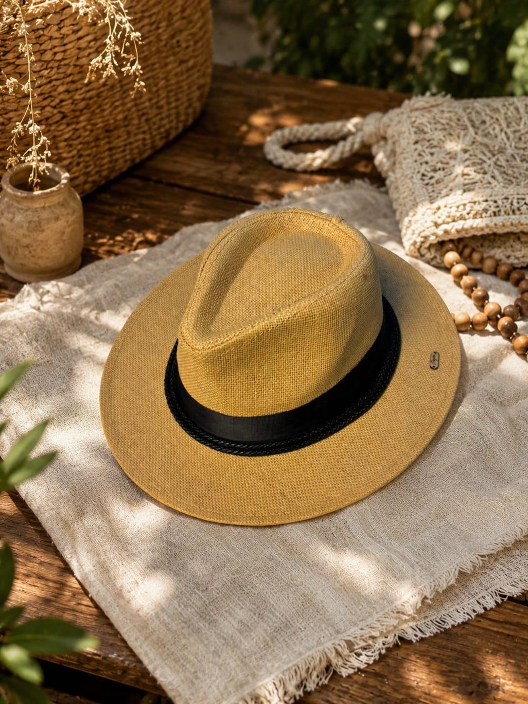 Noé straw hat by Sapé