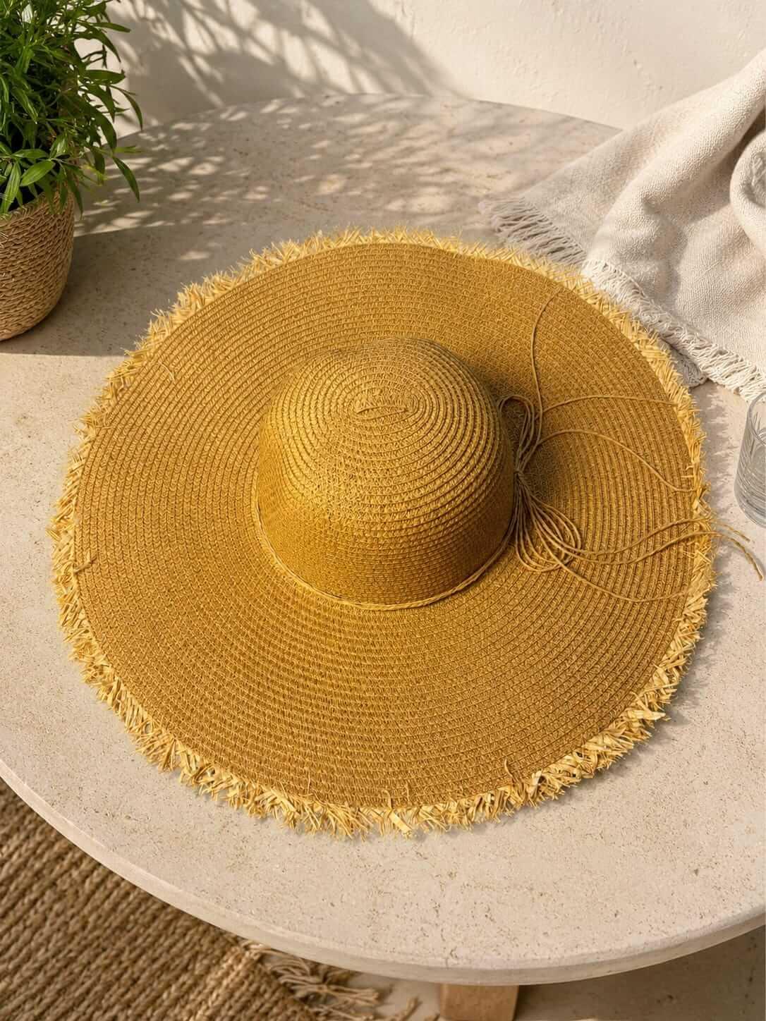 Solène straw hat by Sapé