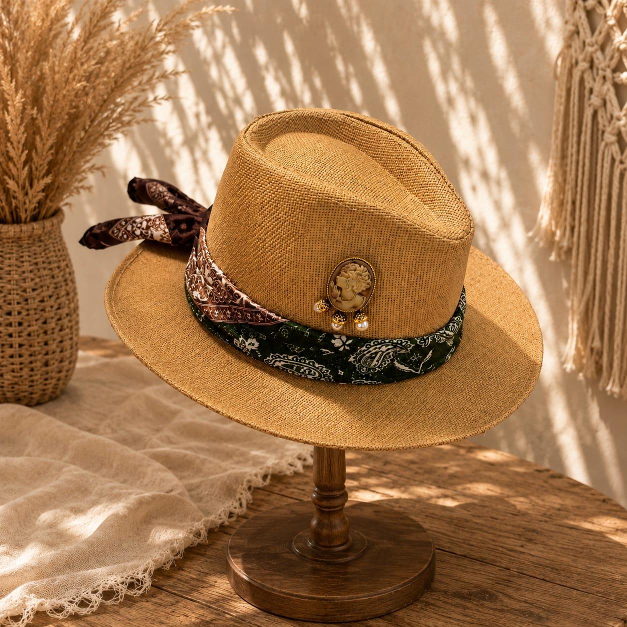 Victoire straw hat by Sapé