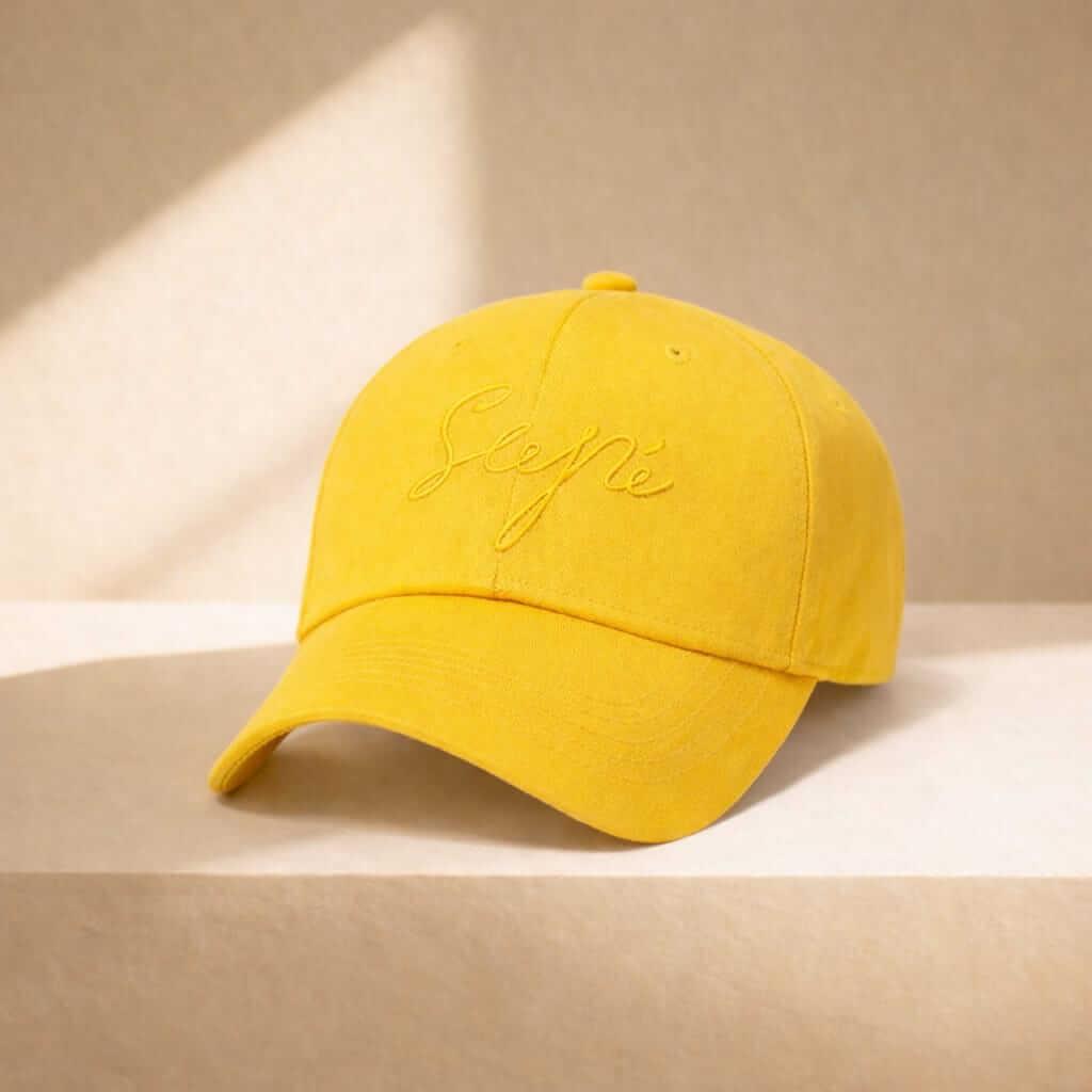 Yellow Cap by Sapé
