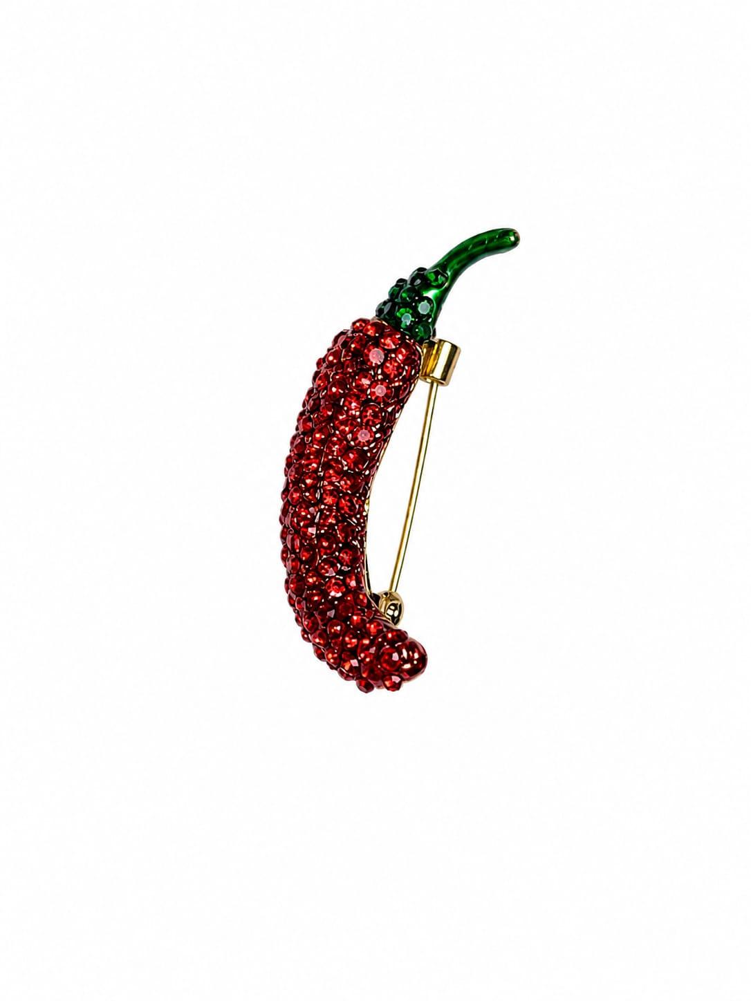 Chili Pepper Brooch by Sapé